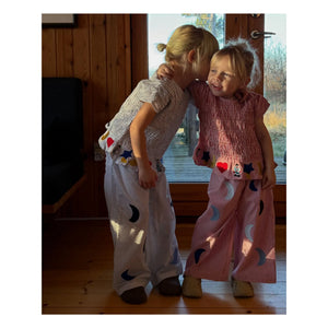 SISSEL EDELBO - Top Smocked Rayas Izquierdas - Colección Infantil | Rojo