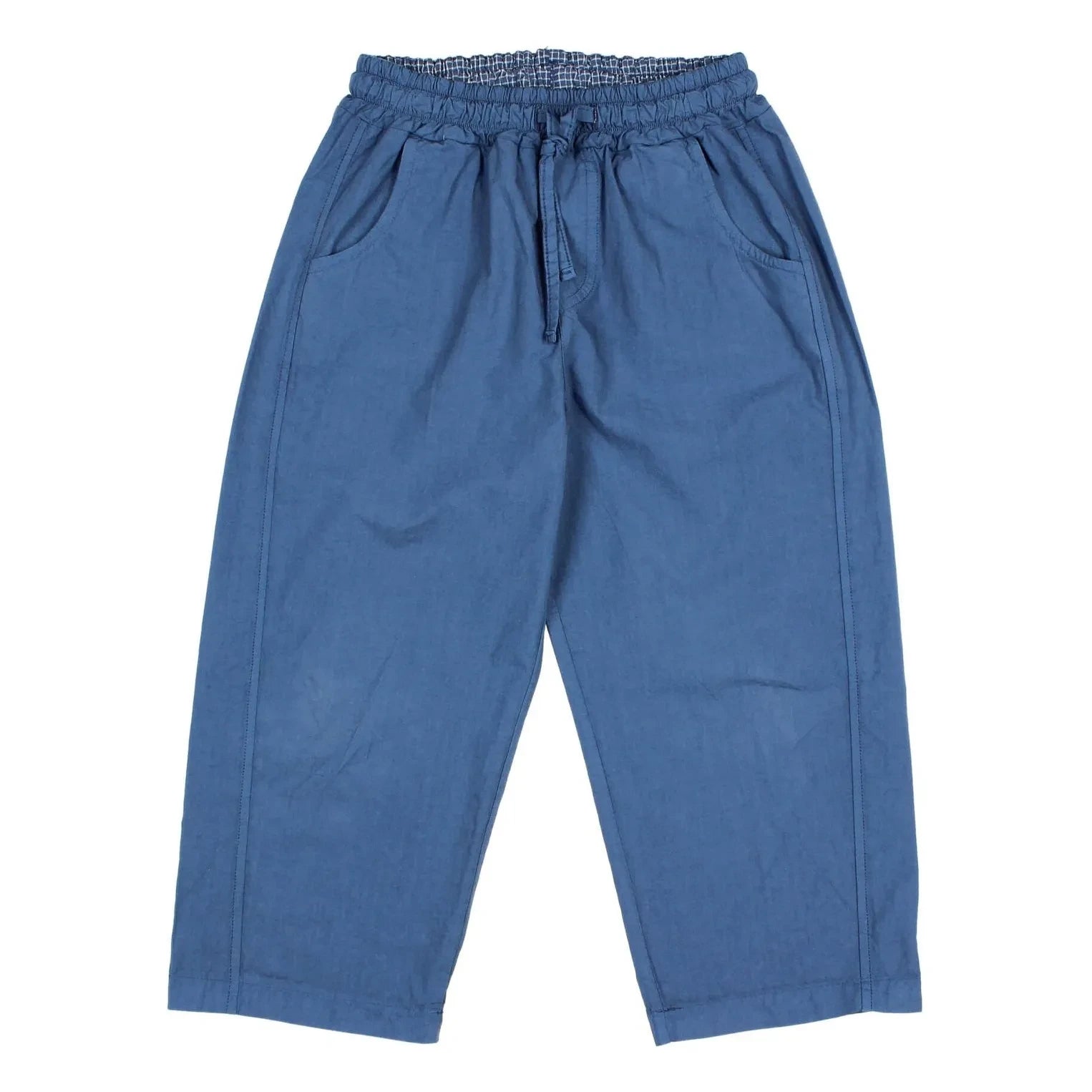 Búho - Pantalón Popelín de Algodón Orgánico | Azul Marino