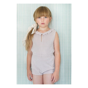 Soor Ploom - Mono de algodón orgánico Club Eponge | Rosa beige