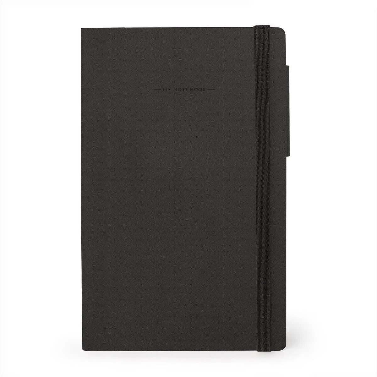 Legami - Lined Cuaderno con Funda Suave Monochrome - Black Suit - My Cuaderno