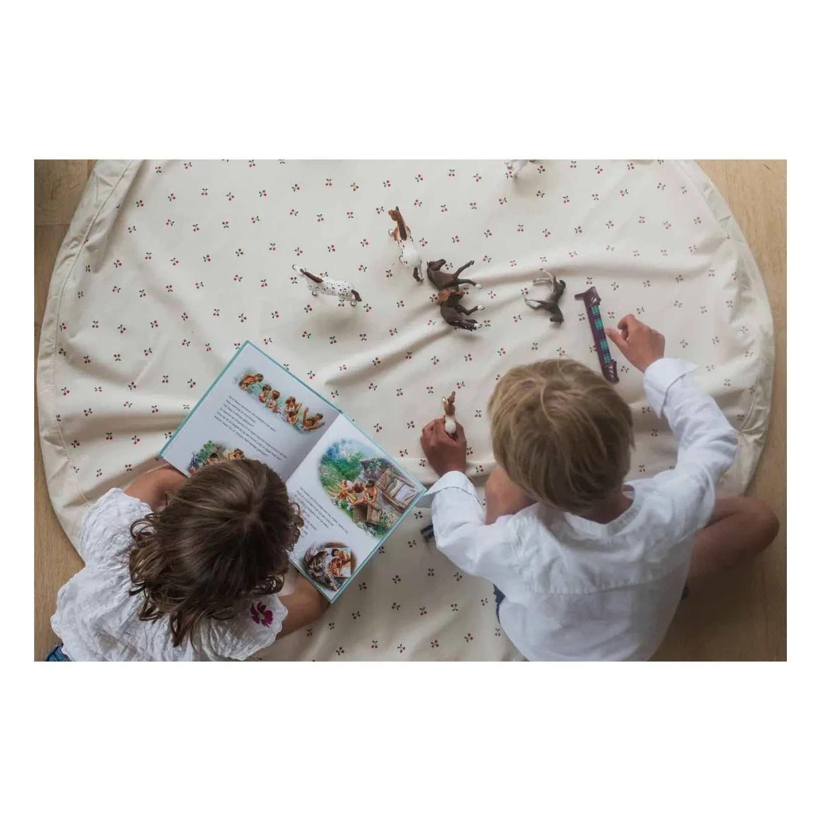 Play and Go - Noomad Bag / Alfombra de juego - Cerises | Nude
