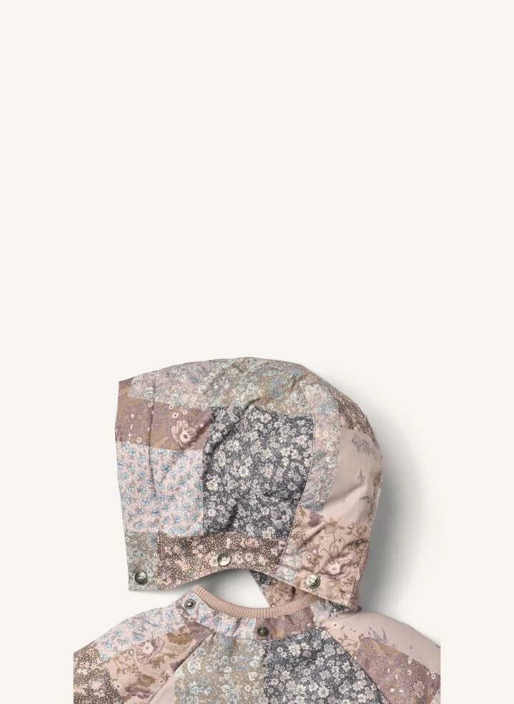 Wheat - Chaqueta acolchada con relleno y estampado floral Billo confeccionada con fibras recicladas | Pembe