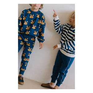 We Are Kids - Pantalón de chándal de algodón orgánico Charles Lapin | Azul