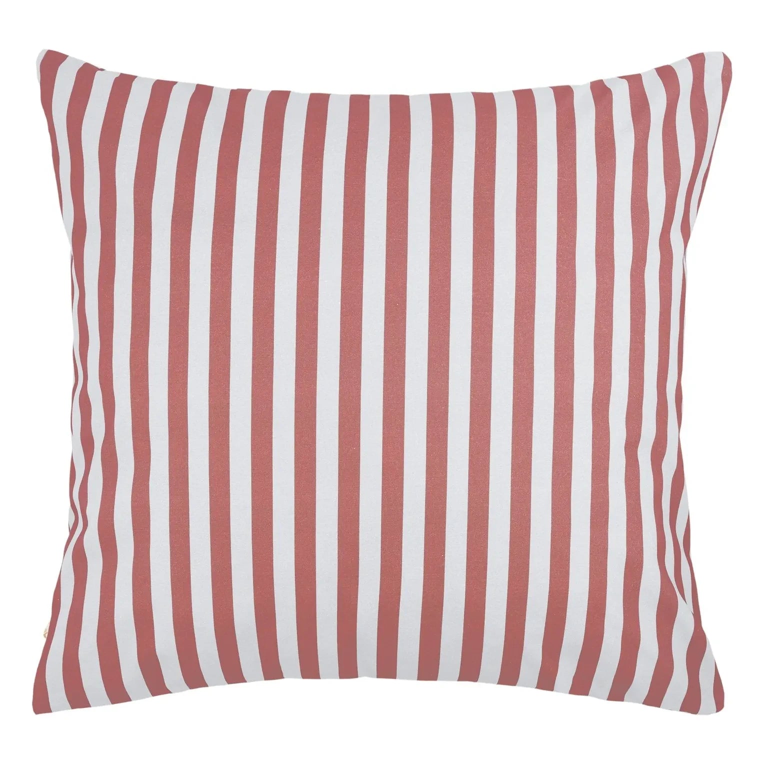 Nobodinoz - Funda de almohada Sheldon Stripes | Marrón