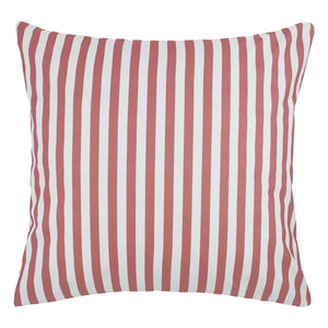 Nobodinoz - Funda de almohada Sheldon Stripes | Marrón
