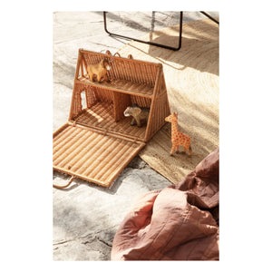 Ferm Living Kids - Casa de ratán trenzado