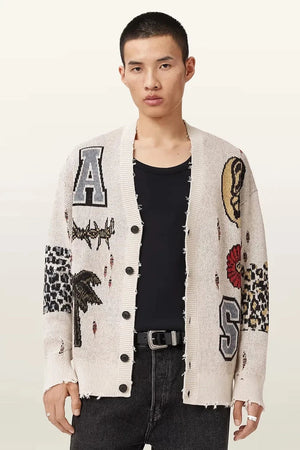 Chaleco de lana mezclada para hombre AllSaints FOXX