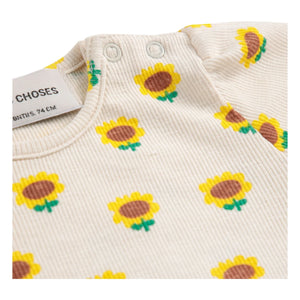 Bobo Choses - Camiseta Sunflower | Crudo