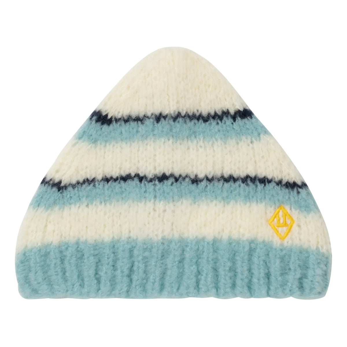 The Animals Observatory - Gorro de lana con rayas Pony | Azul claro