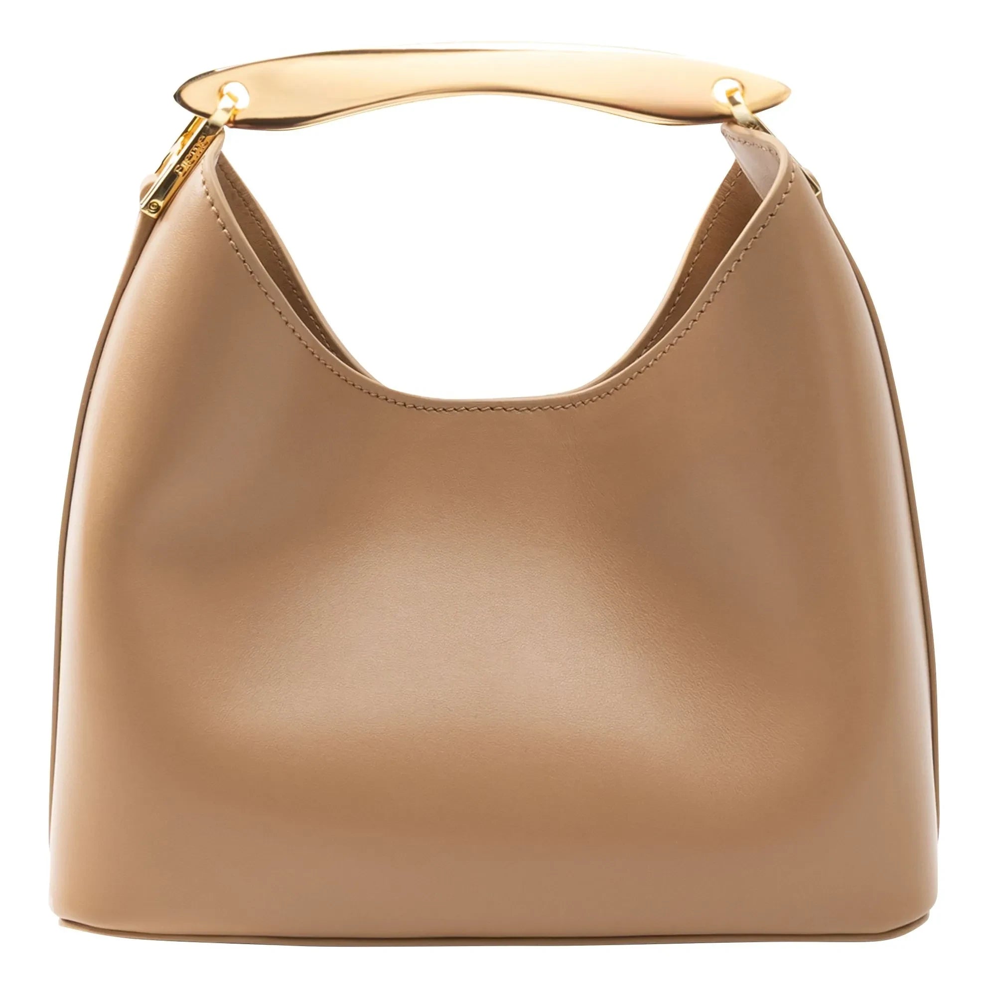 Elleme - Bolso de cuero Boomerang | Marrón