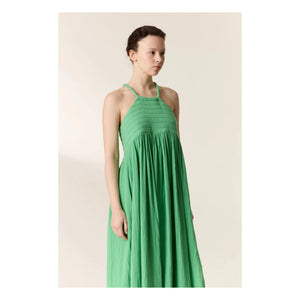 Leon & Harper - Vestido Romee de algodón orgánico | Verde agua
