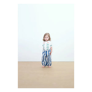 Tinycottons - Body Rosas de Algodón Orgánico | Blanco