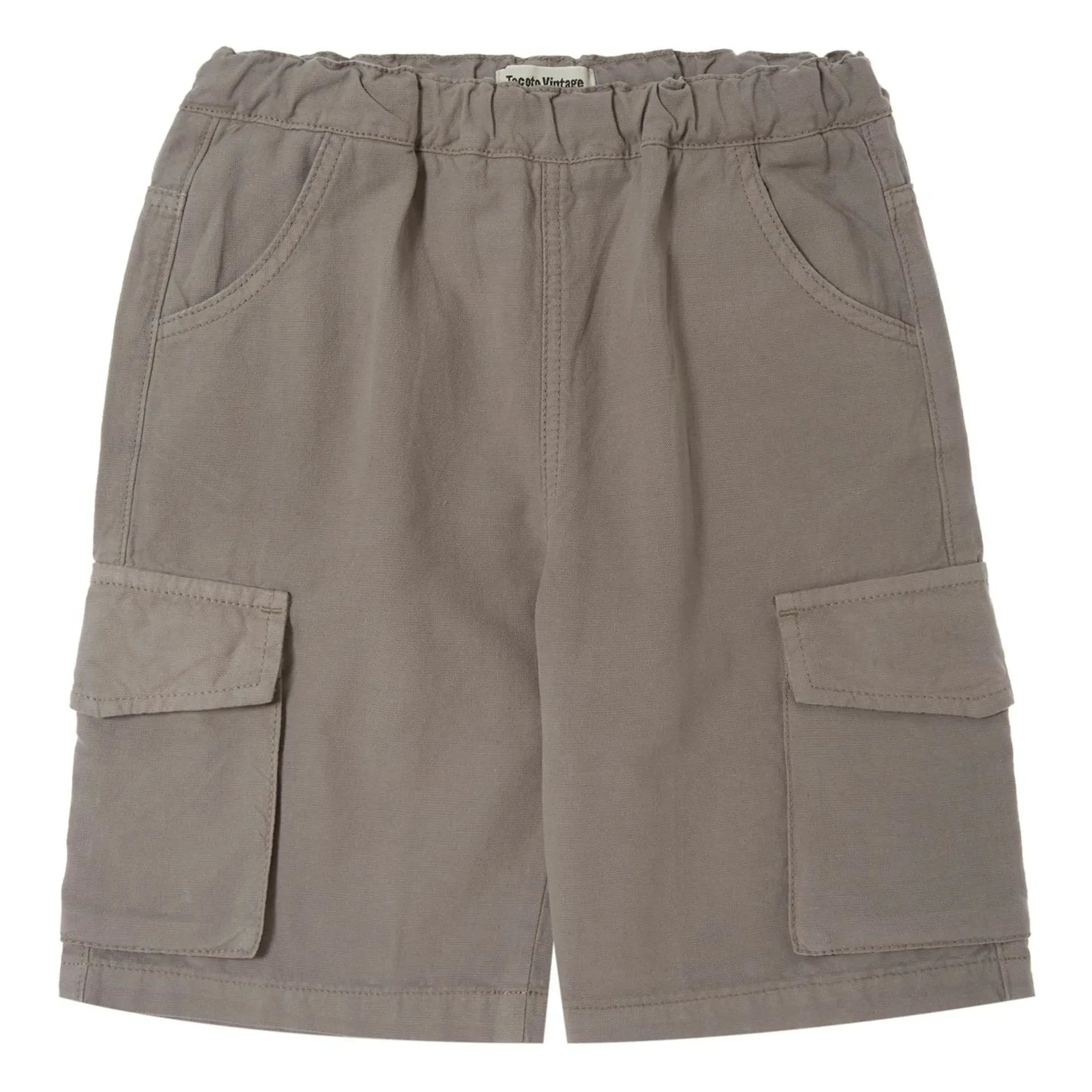 Tocoto Vintage - Pantalones cortos cargo | Gris oscuro
