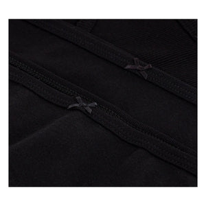 Petit Bateau - Set de 3 Braguitas de Algodón Orgánico | Negro