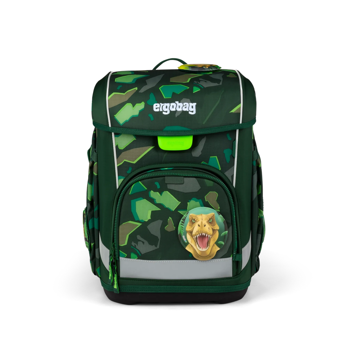 Ergobag - Set de Mochila Escolar cubo Bearasaurus