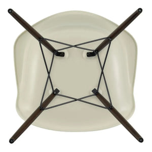 Vitra - Silla DAW - base de arce - Charles & Ray Eames | Gris guijarro
