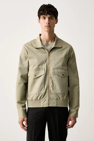 Chaqueta de entretiempo para hombre Michael Kors de algodón y elastano