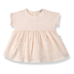1+ in the family - Troya Seersucker dress | Beige pink