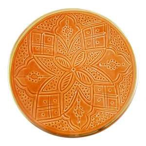 Chabi Chic - Plato estampado | Terracota
