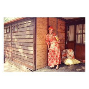 Sisters Department - Falda Estampado Floral | Rojo