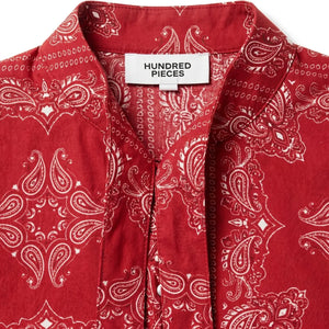 Cien Piezas - Vestido Romy Bandana | Rojo oscuro