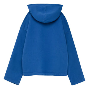 True Artist - Sudadera con capucha N°9 Algodón orgánico | Azul royal