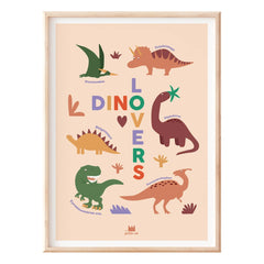 Ma petite vie - Póster Educativo de Dinosaurios