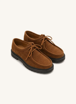 Smallable Kid - Coleman Zapatos Derby de ante | Caramelo