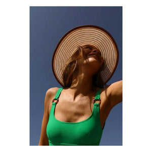 Anja Paris - Traje de baño de una pieza Le Troublant | Verde