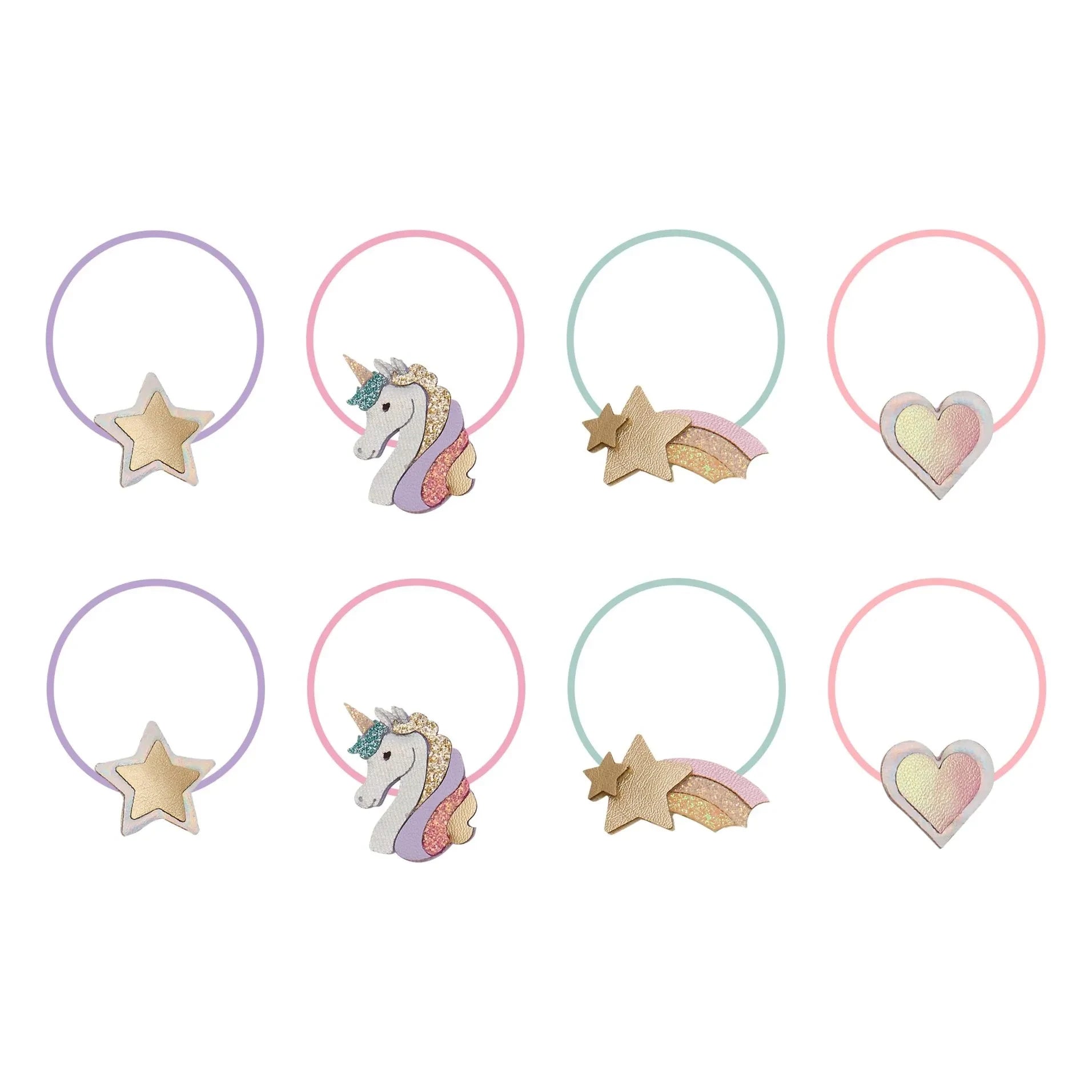 Mimi & Lula - Set de 8 horquillas Unicornio | Rosa