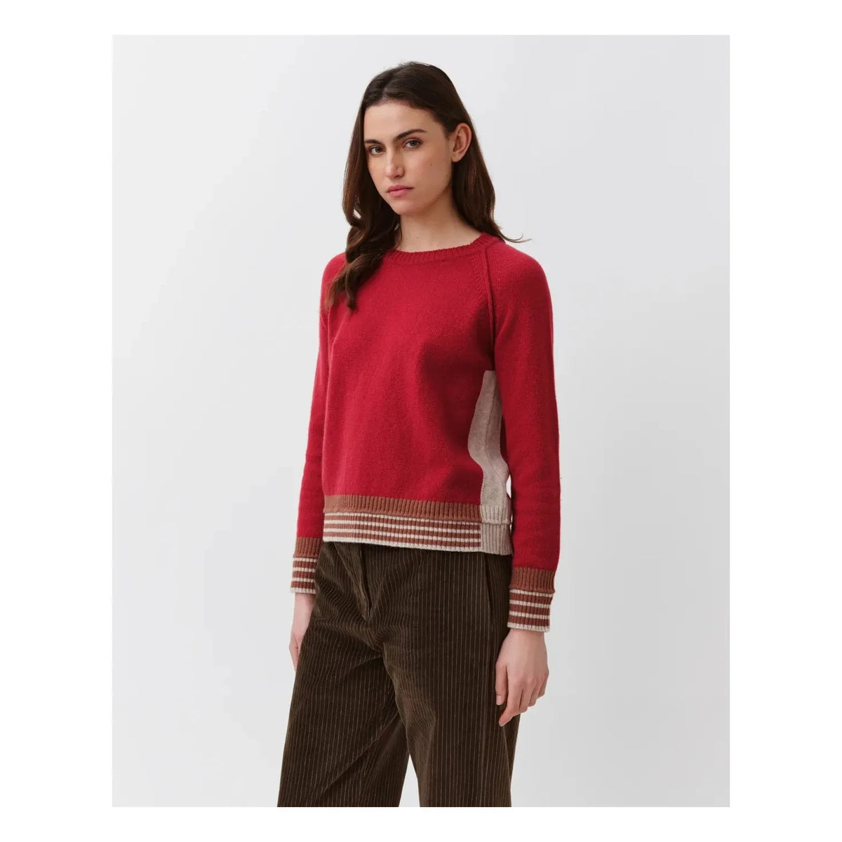 Diega - Jersey de lana merino Palizo | Rojo