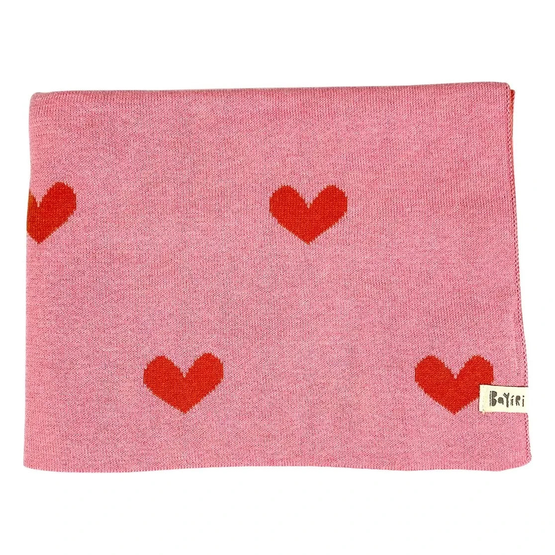 Bayiri - Manta de Algodón Orgánico Dulce | Rosa