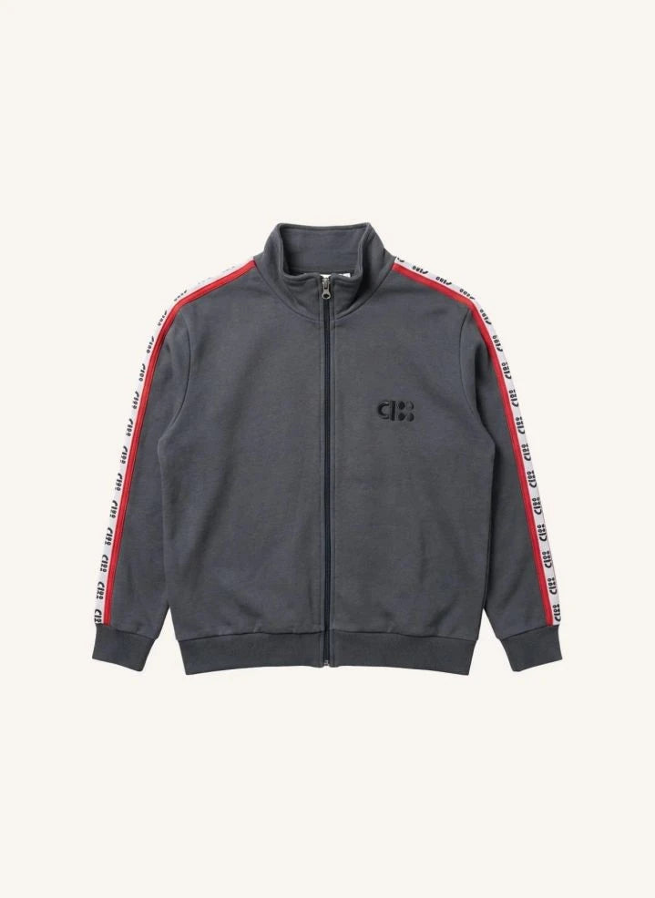 Cos I Said So - Chaqueta con logo y cremallera | Gris carbón