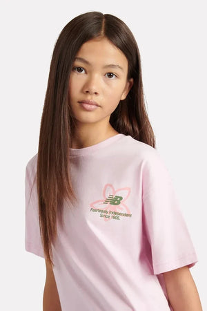 Camiseta de algodón New Balance para niños