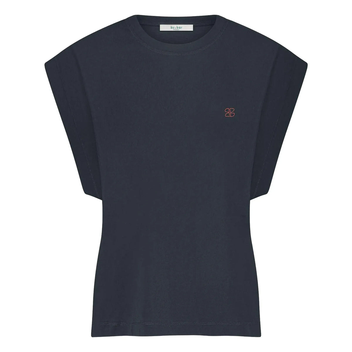 Camiseta de algodón orgánico By Bar - Manson Lucky | Azul noche