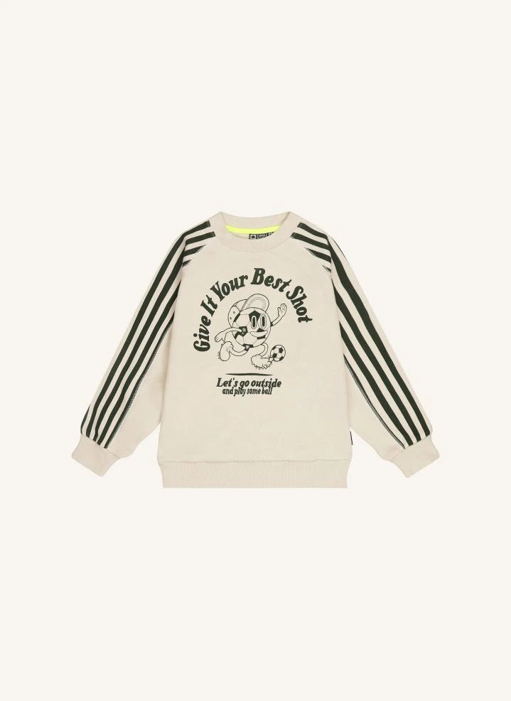 Tumble N'Dry - Stanley Sudadera de Algodón Orgánico | Crema