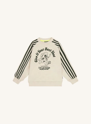 Tumble N'Dry - Stanley Sudadera de Algodón Orgánico | Crema