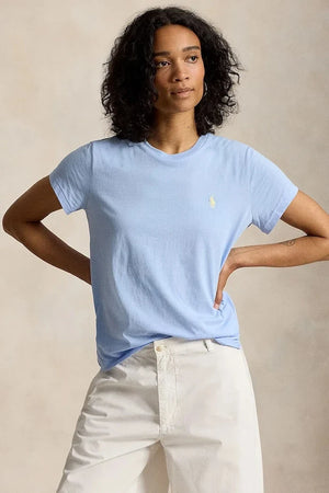 Polo Ralph Lauren camiseta de algodón básica para mujer COTTON JERSEY-KNT-T-SHIRT