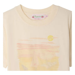 Bonpoint - Camiseta de algodón orgánico Thida | Crudo