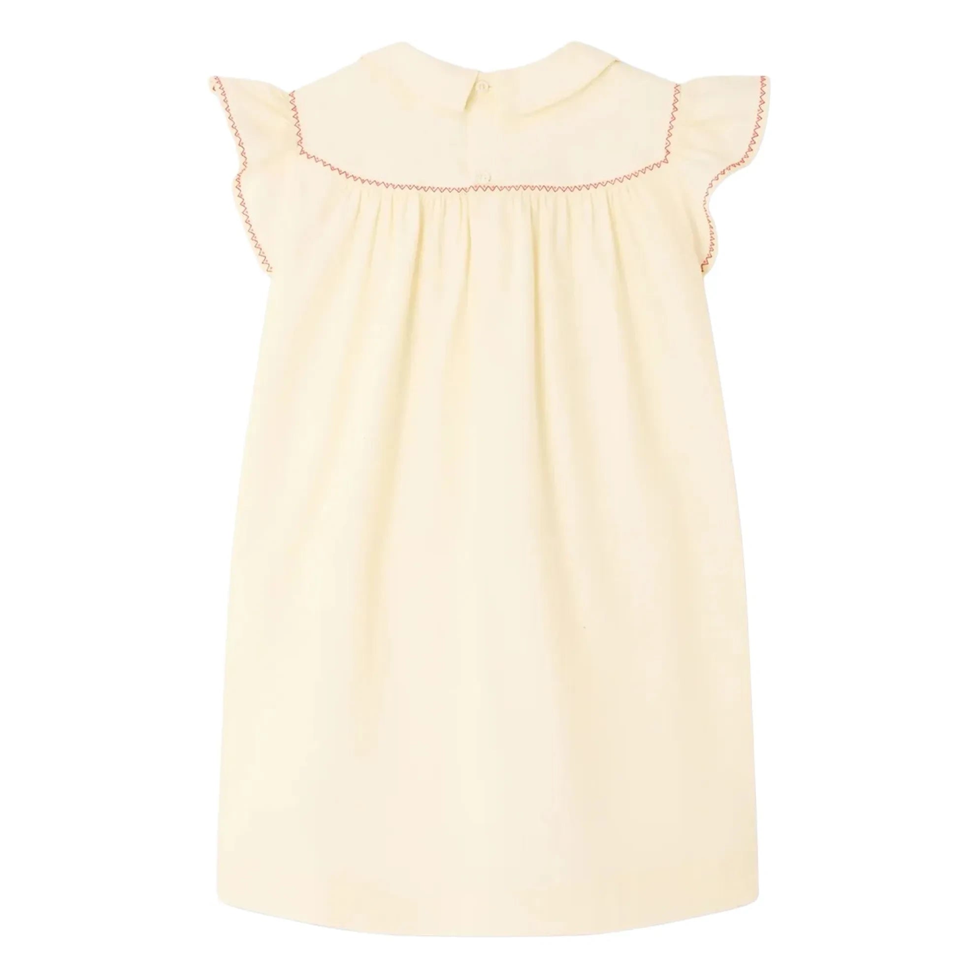 Bonpoint - Vestido Lacey-Ann de algodón orgánico | Crudo