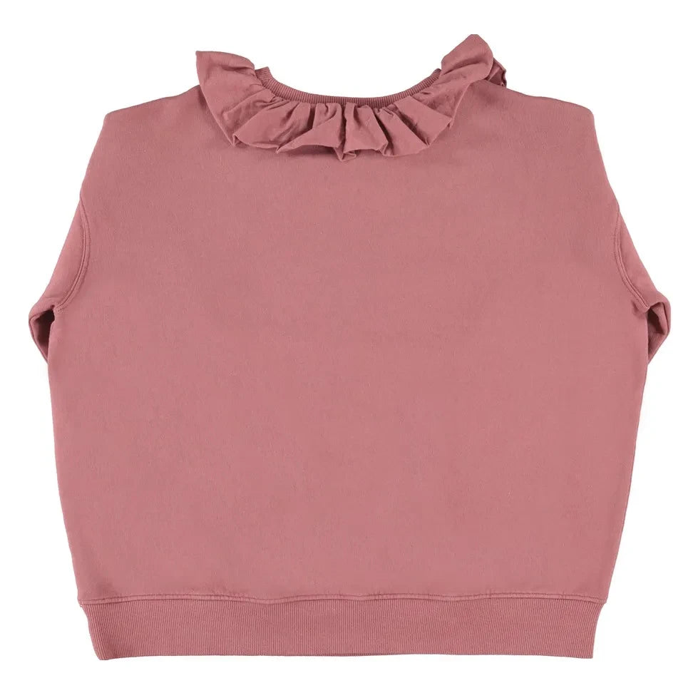 Sisters Department - Terese sudadera de algodón orgánico | Rosa Empolvado