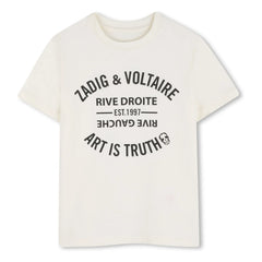Zadig & Voltaire - Camiseta Logo Art Is Truth | Crudo