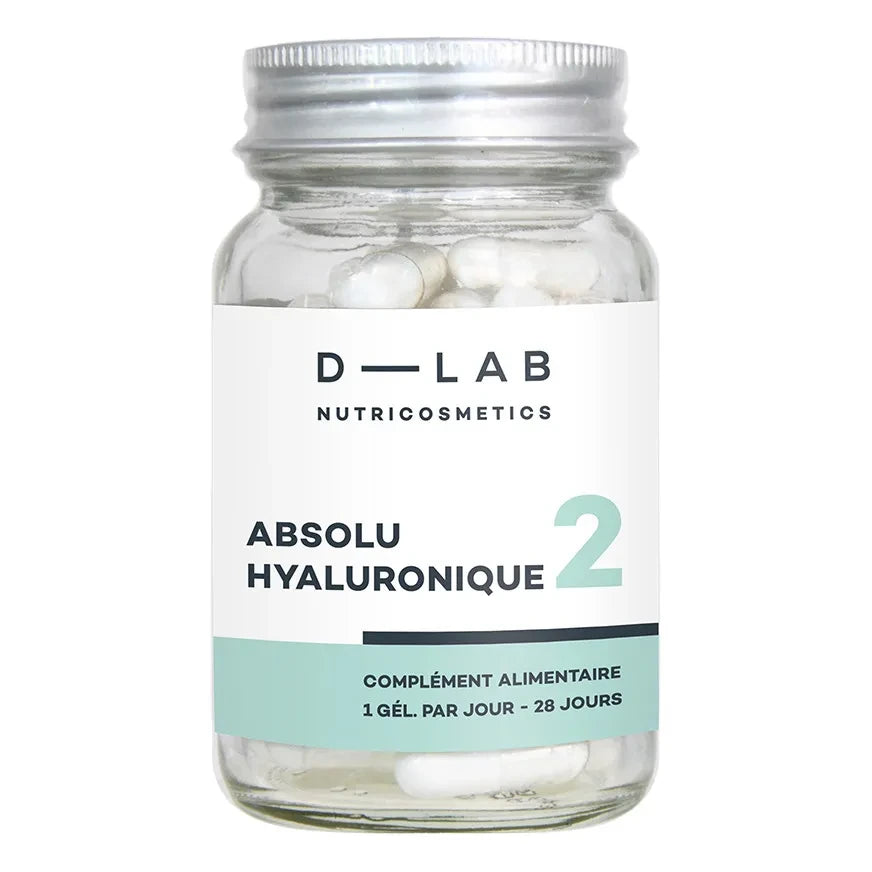 D-LAB NUTRICOSMETICS - Suplemento de Ácido Hialurónico Puro - 1 Mes