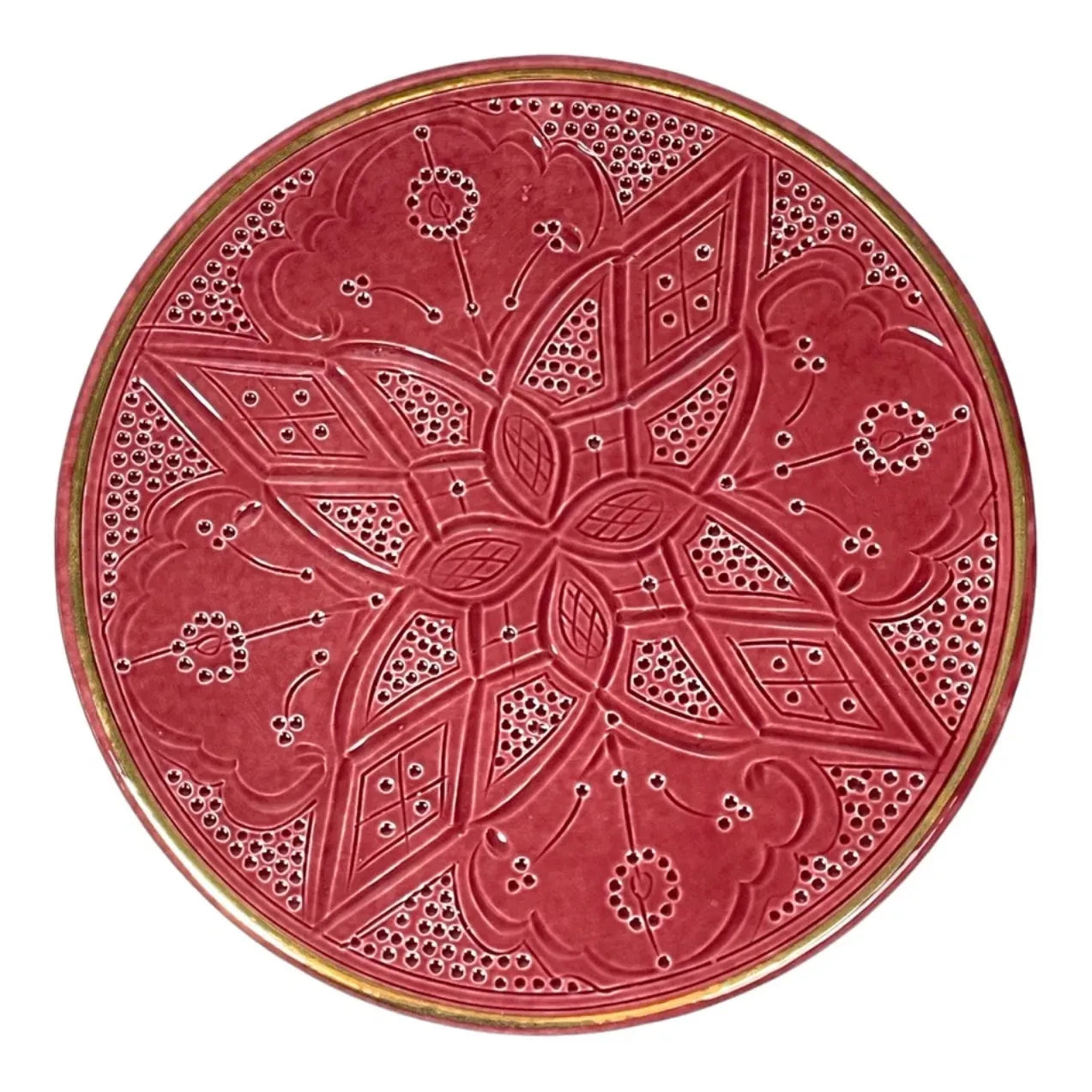 Chabi Chic - Plato estampado | Berenjena