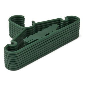 Liewood - Perchas Falton - Set de 8 | Verde jardín