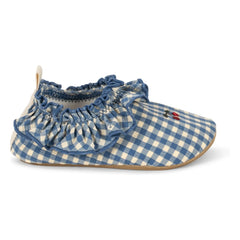 Konges Sløjd - Zapatos de agua de fibra reciclada Fresia Carreaux Cerises | Azul
