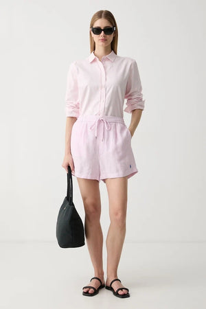 Polo Ralph Lauren shorts de lino para mujer LINEN-WVN-SHORTS