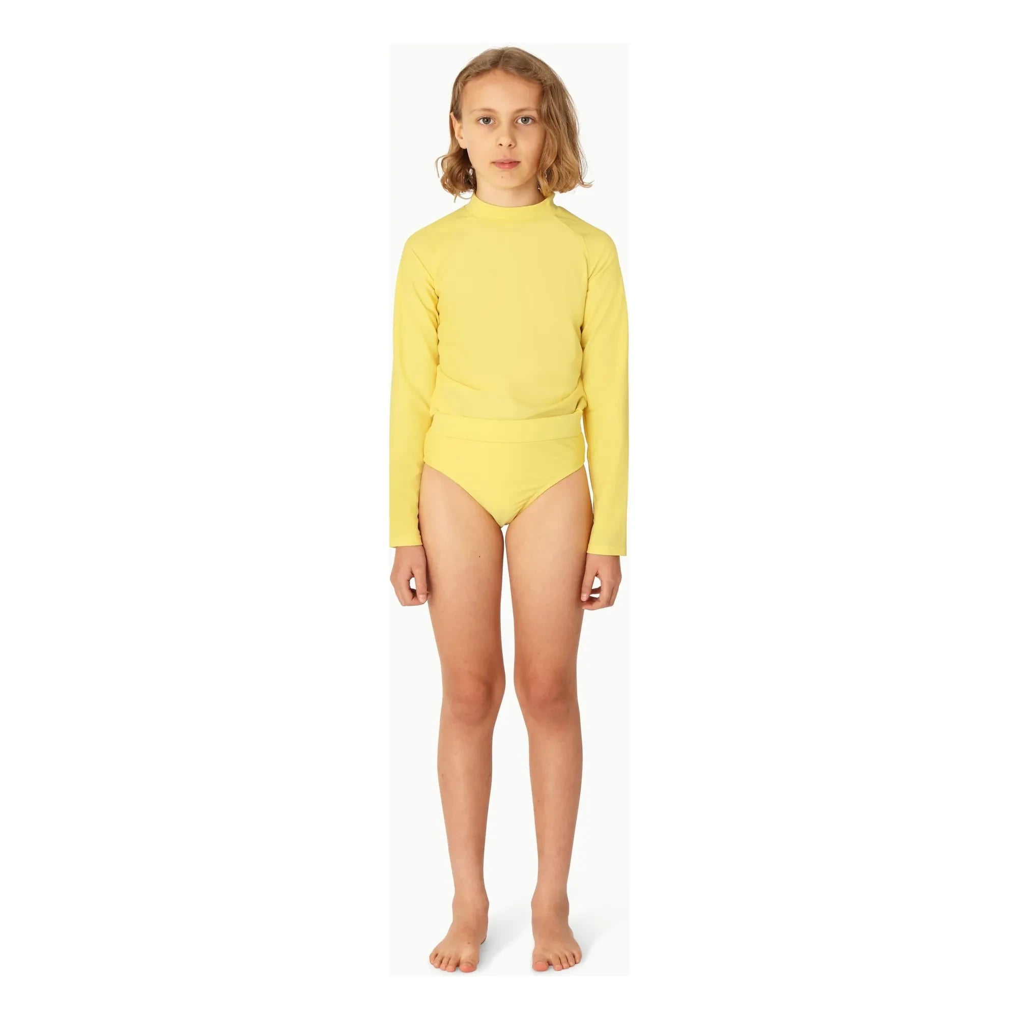 Petites Pommes - Camiseta antisolar Blake | Amarillo limón