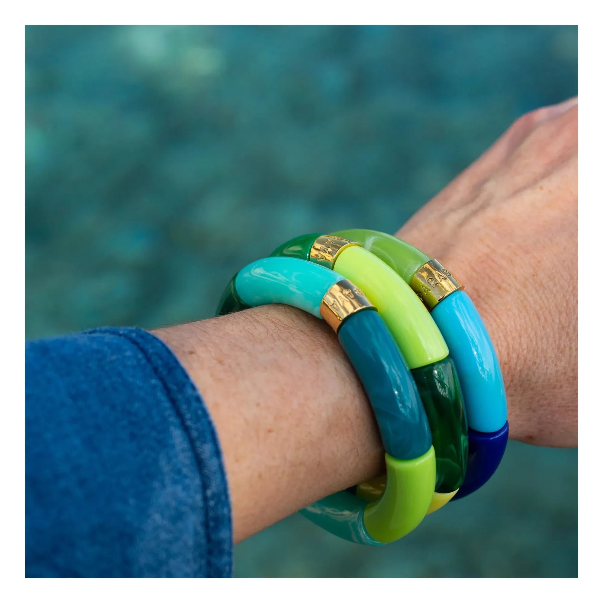 Parabaya - Brazalete Citrus 3 | Verde