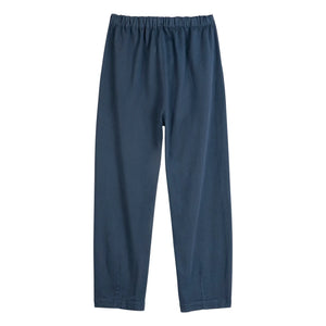 Bobo Choses - Pantalón de Algodón de Corte Recto | Azul Oscuro